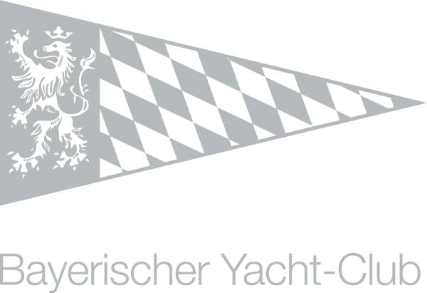Logo Bayerischer Yacht Club in der Farbe Grau