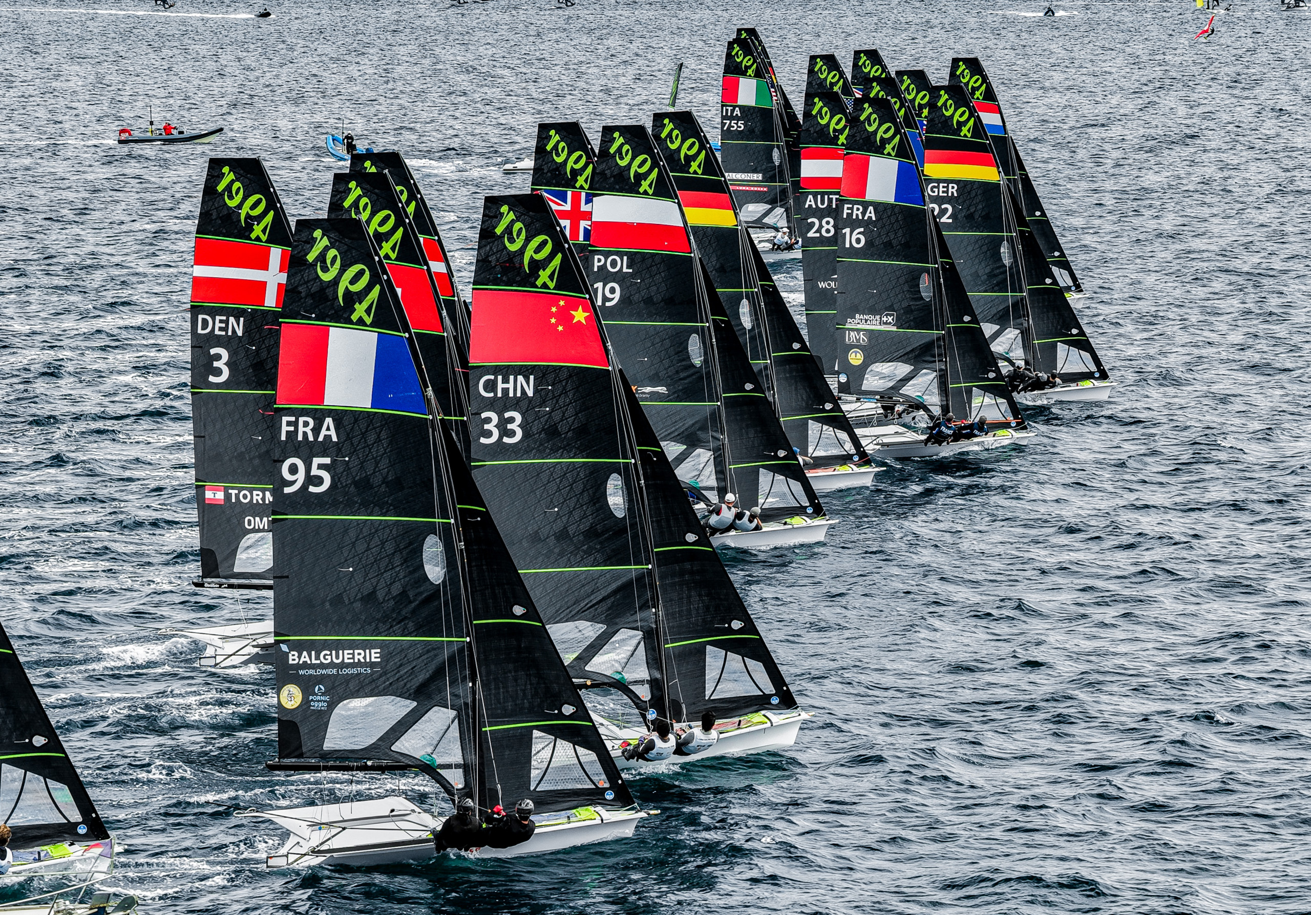 49er, 49er Fx And Nacra 17 World Championships 2026, Quiberon, France.